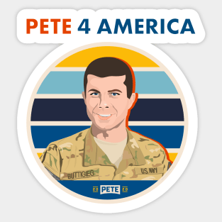 Veteran For America Sticker